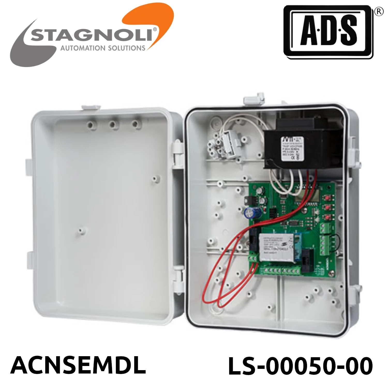 TABLETA ELECTRONICA PARA CONTROL DE 2 SEMAFOROS 24V MARCA STAGNOLI MOD.ACNSEMDL.
